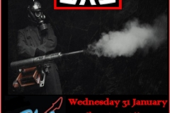 Dull Gas Rock Band Live at Blue Barrel poster